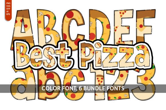 Best Pizza Collection: A Font That Feels Like a Celebration