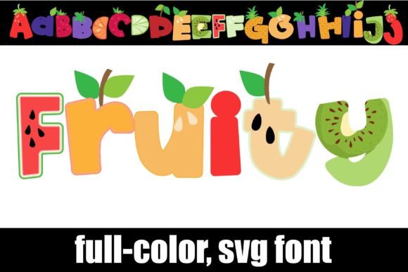 Fruity: The Playful Color Font for Bold Designs
