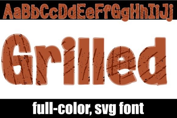 Grilled: A Bold, Flavorful Font for Your Next Project
