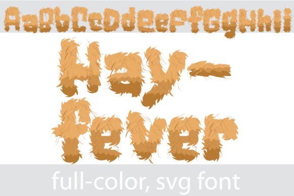 Hayfever: The Playful SVG Font for Standout Designs