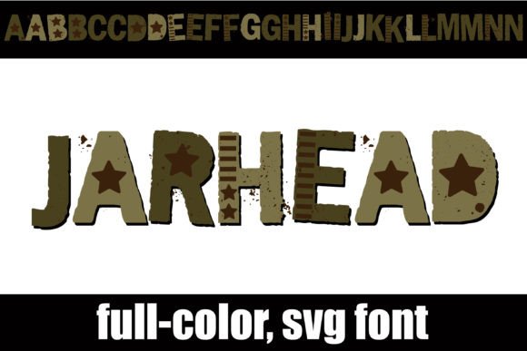 Jarhead: The Grungy Military Font for Bold Design