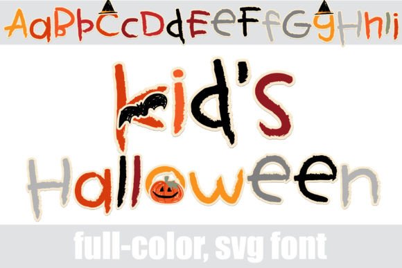 Kids Halloween: A Playful Font for Spooky Season Designs