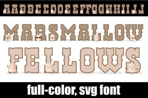 Marshmallow Fellows: A Playful Pop of Color for Your Designs
