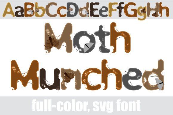 Moth Munched: Infusing Grunge and Personality into Your Designs