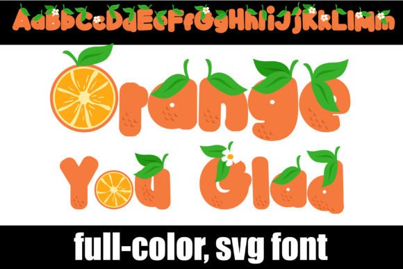 Orange You Glad: A Citrus Twist on Modern Typography