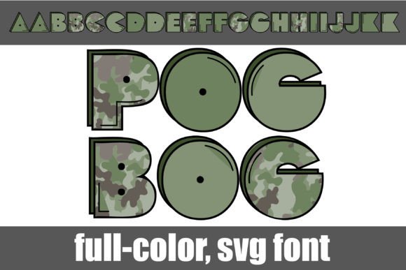 Unleashing Pogbog: A Military-Grade Color SVG Font