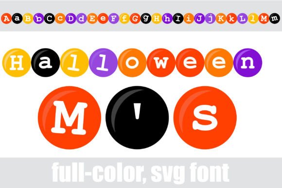 Unwrapping the Halloween M's: A Candy-Coated Creative Asset
