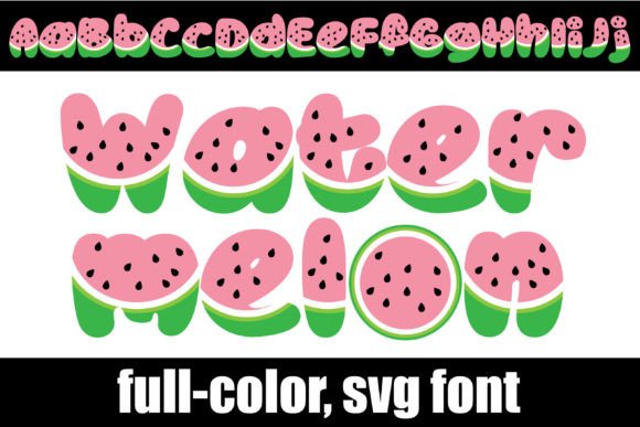 Watermelon: A Fresh Slice of Colorful Typography