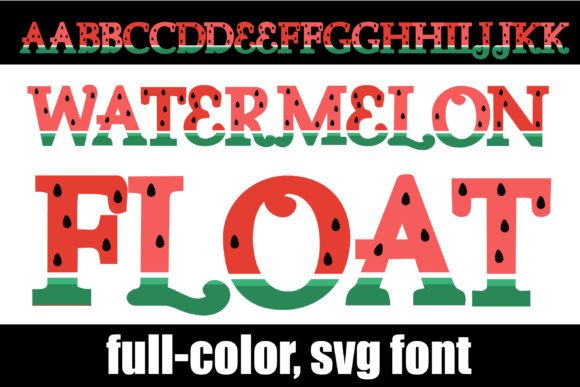 Watermelon Float: A Fresh Take on Modern Serif Design